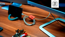 Load image into Gallery viewer, AgentSmart ™ ️ | NFC multitool cable organizer | red